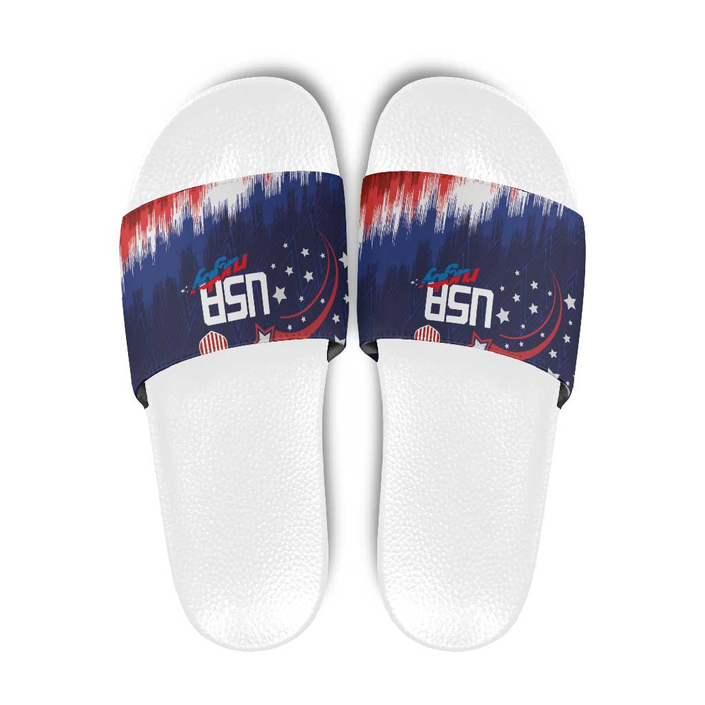 Rugby USA Slide Sandals American Icon LT03