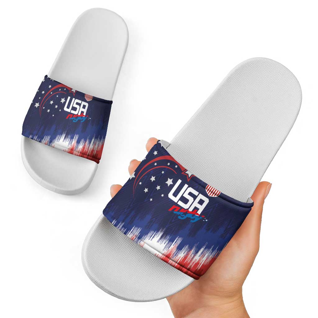 Rugby USA Slide Sandals American Icon LT03