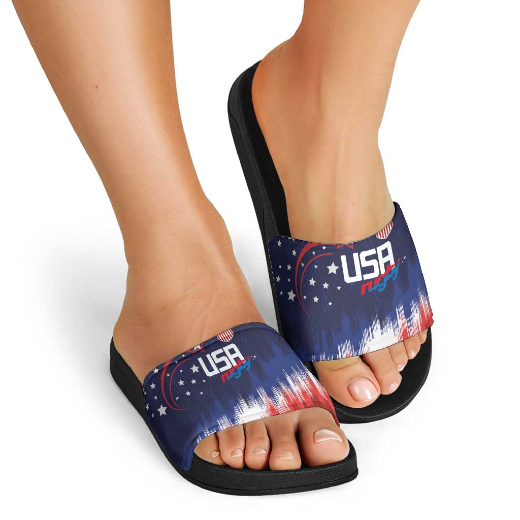 Rugby USA Slide Sandals American Icon LT03