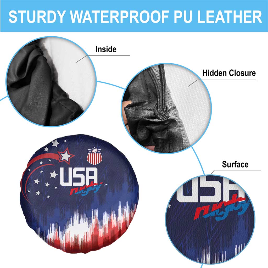 Rugby USA Spare Tire Cover American Icon LT03