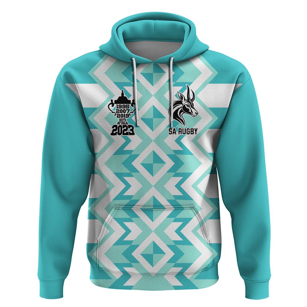 South Africa Rugby Hoodie Commemorative World Cup Winners 2023 LT03