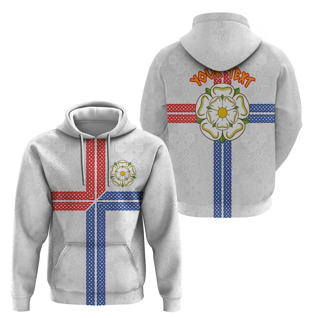 Personalized Yorkshire Celtic Heritage Hoodie Cross Style LT03