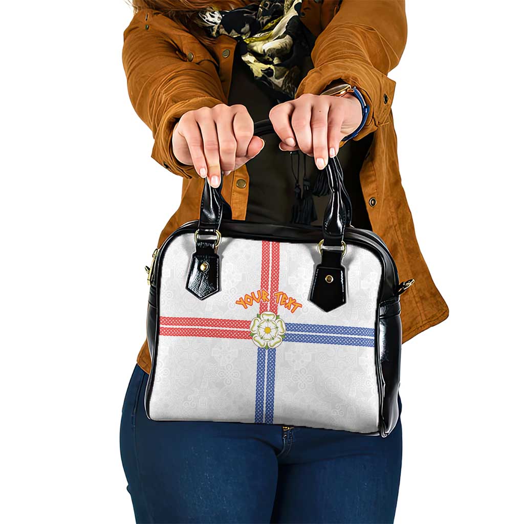 Personalized Yorkshire Celtic Heritage Shoulder Handbag Cross Style LT03