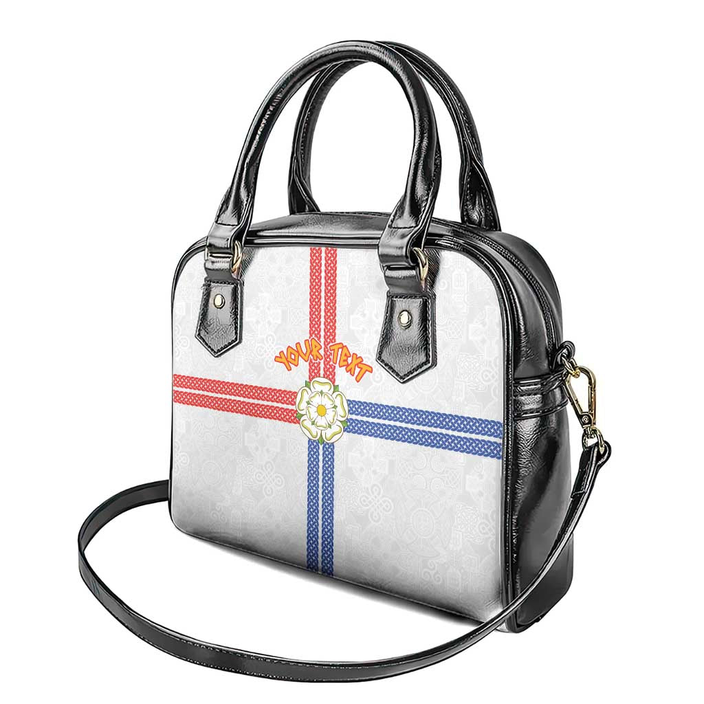 Personalized Yorkshire Celtic Heritage Shoulder Handbag Cross Style LT03