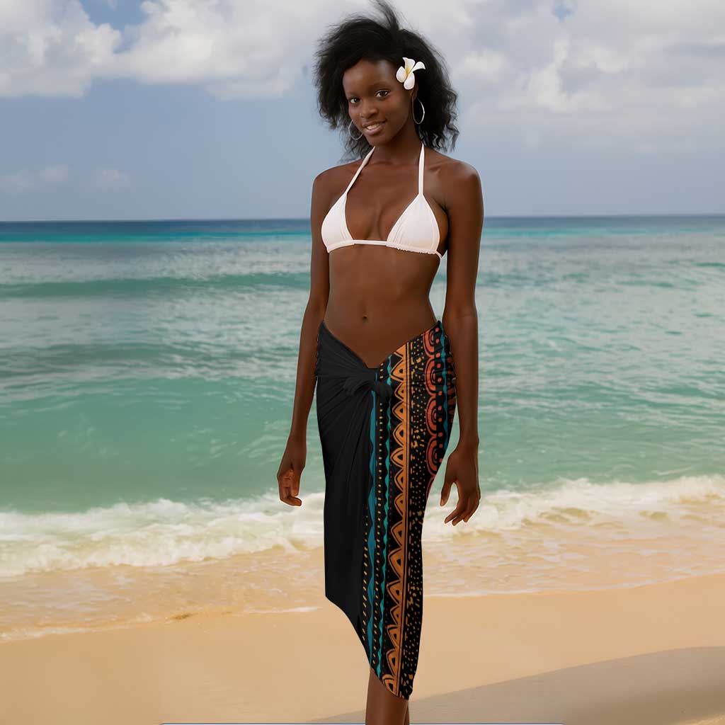 Happy Kwanzaa African Sarong - Tribal Pattern LT03