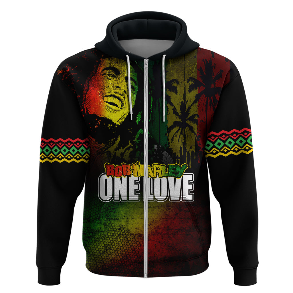 King of Reggae Hoodie Jamaican Reggae One Love LT03