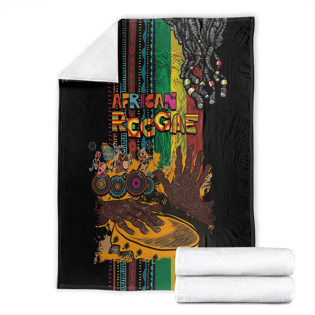 Afro-Caribbean Blanket African and Reggae Art Music LT03