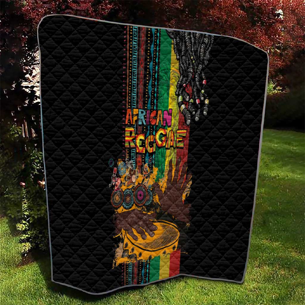 Afro-Caribbean Quilt African and Reggae Art Music LT03