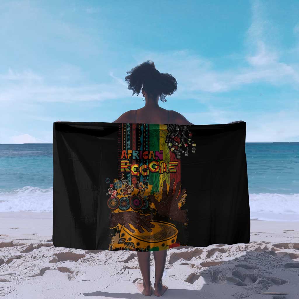 Afro-Caribbean Sarong African and Reggae Art Music LT03