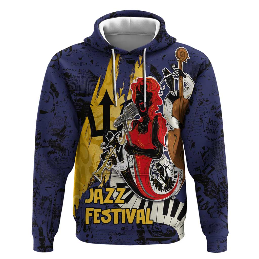 Barbados Jazz Festival - Abstract Jazz Art Hoodie LT03