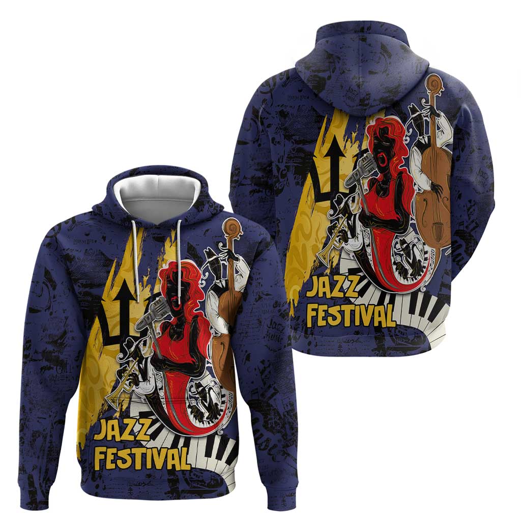 Barbados Jazz Festival - Abstract Jazz Art Hoodie LT03