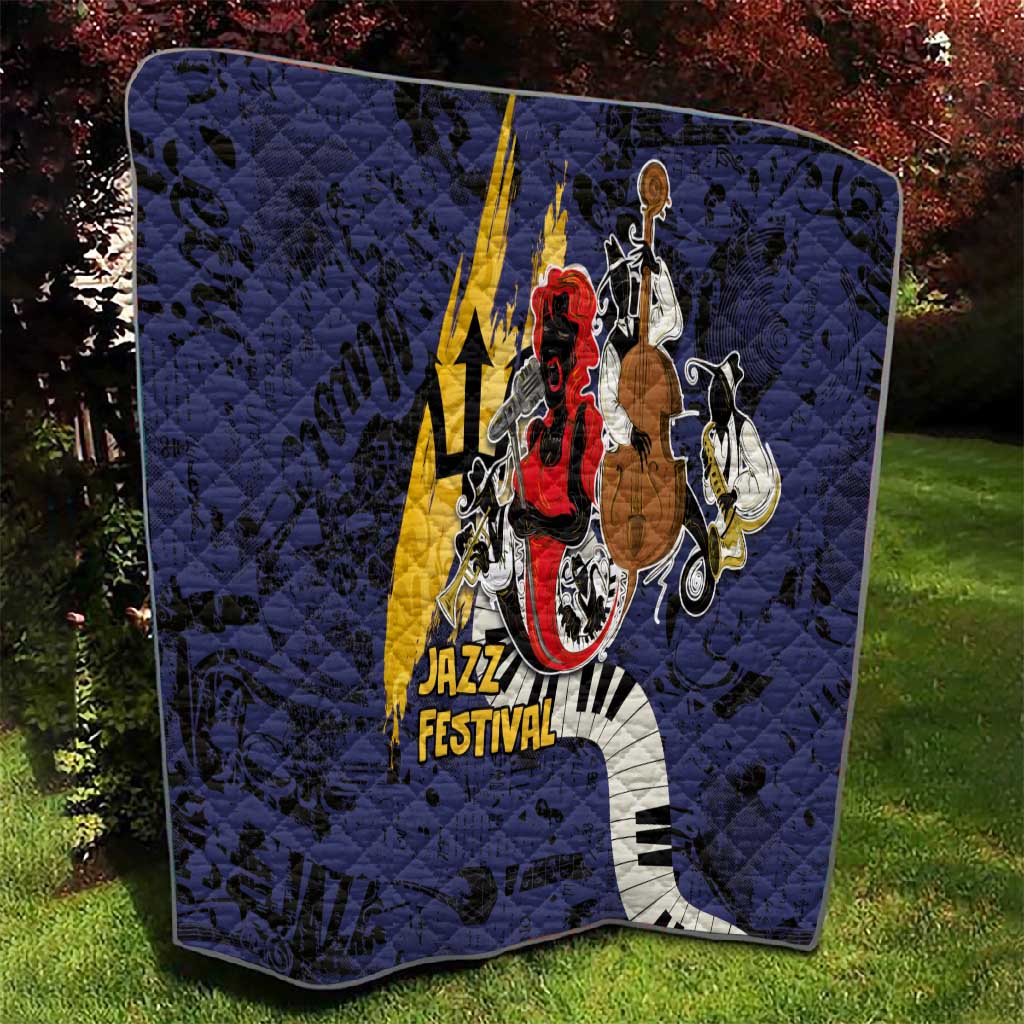 Afro-Barbados Jazz Festival Quilt Abstract Jazz Art LT03