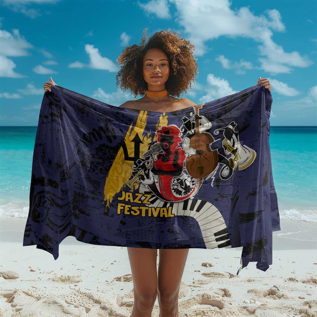 Afro-Barbados Jazz Festival Sarong Abstract Jazz Art LT03