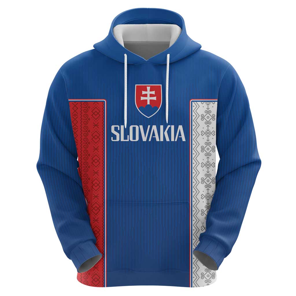 Custom Slovakia Football 2024 Go Champion Hoodie LT03