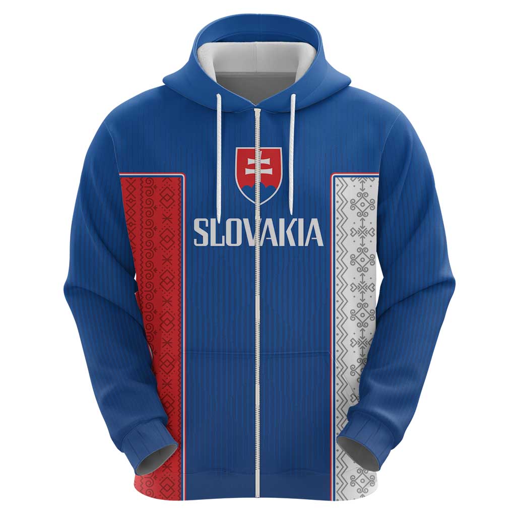 Custom Slovakia Football 2024 Go Champion Hoodie LT03