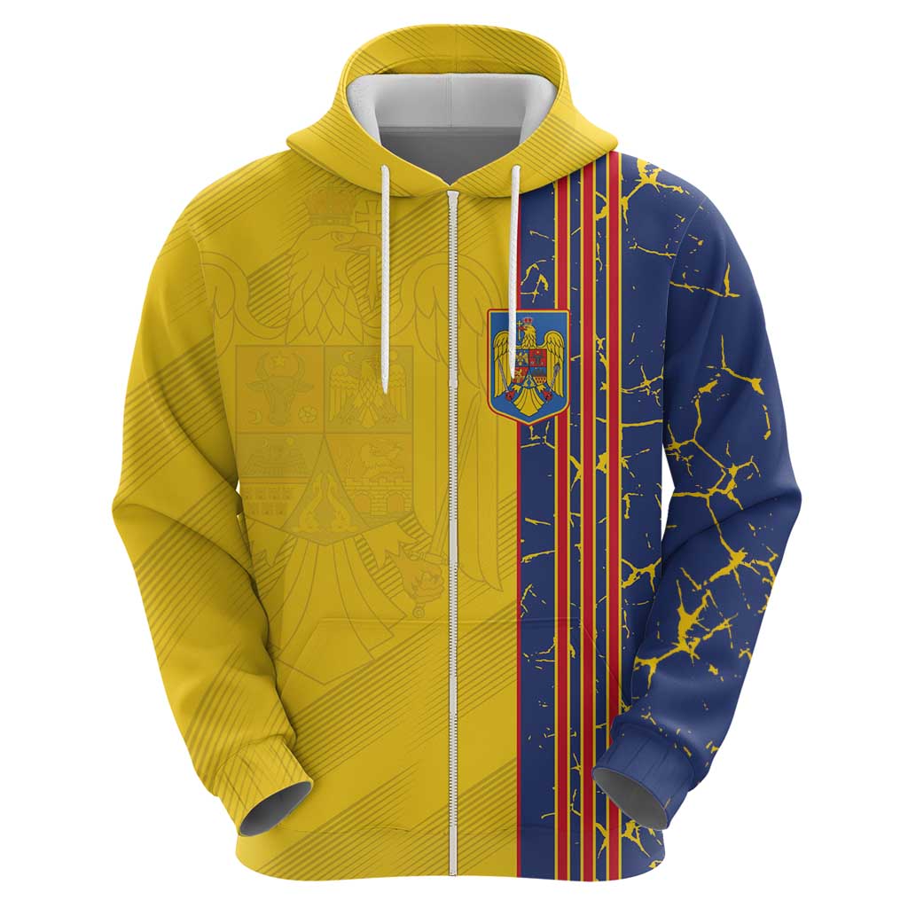 Custom Romania Football 2024 Go Champion Hoodie LT03
