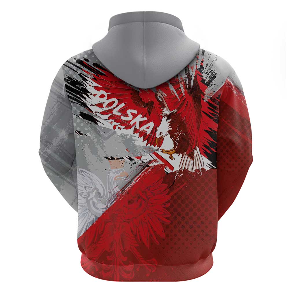 Polska Eagle Hoodie Poland Sporty Grunge Style LT03