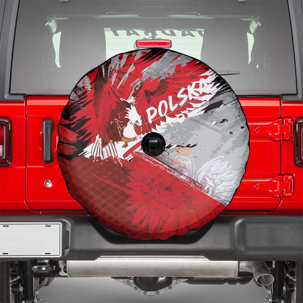 Polska Eagle Spare Tire Cover Poland Sporty Grunge Style LT03