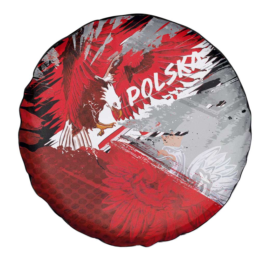 Polska Eagle Spare Tire Cover Poland Sporty Grunge Style LT03