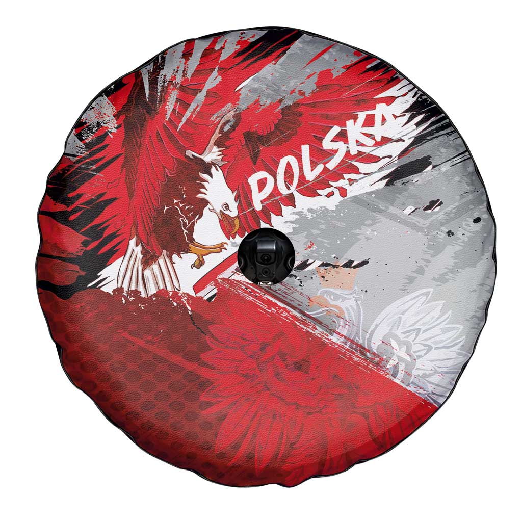 Polska Eagle Spare Tire Cover Poland Sporty Grunge Style LT03