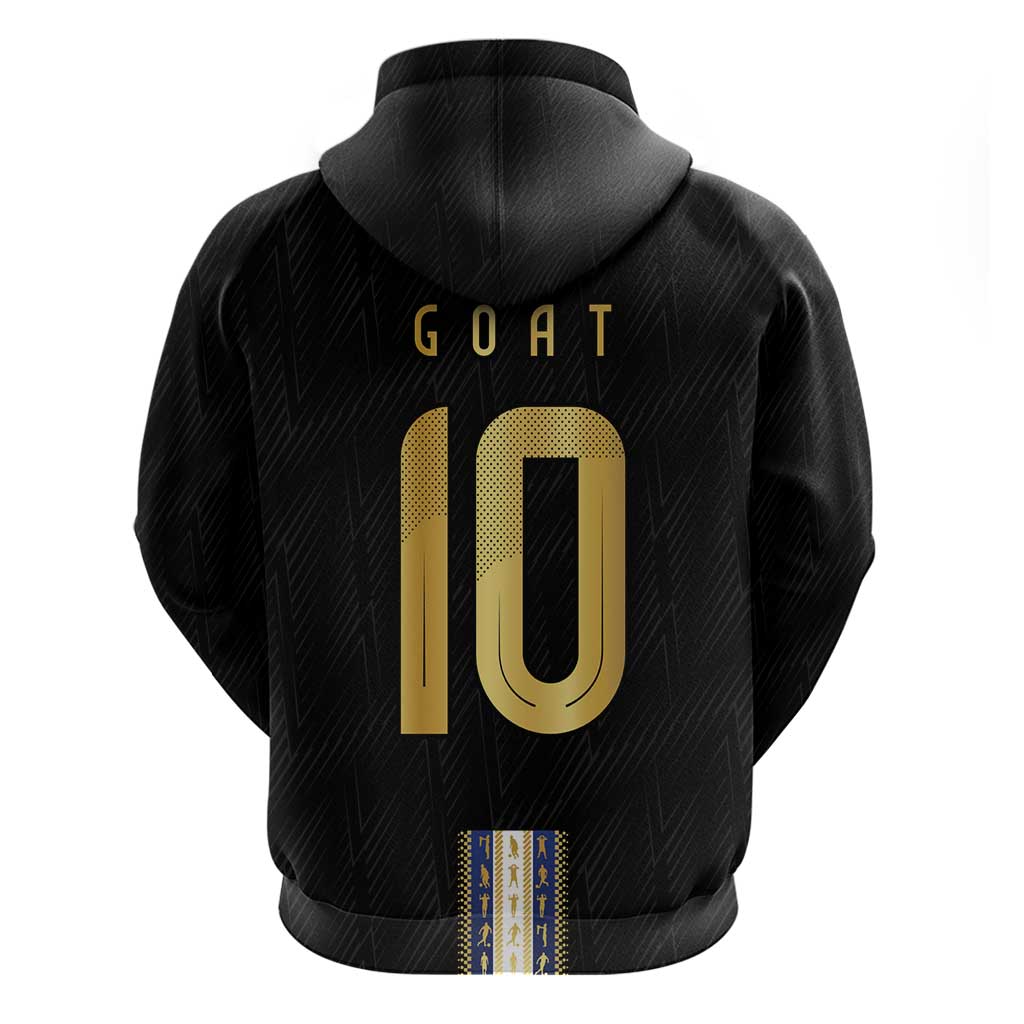 Argentina Football Hoodie GOAT-Pride of La Albiceleste LT03