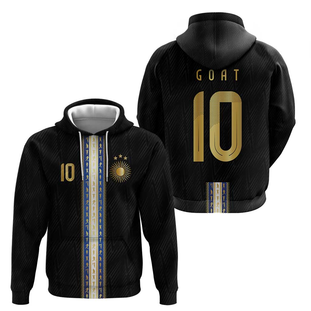 Argentina Football Hoodie GOAT-Pride of La Albiceleste LT03