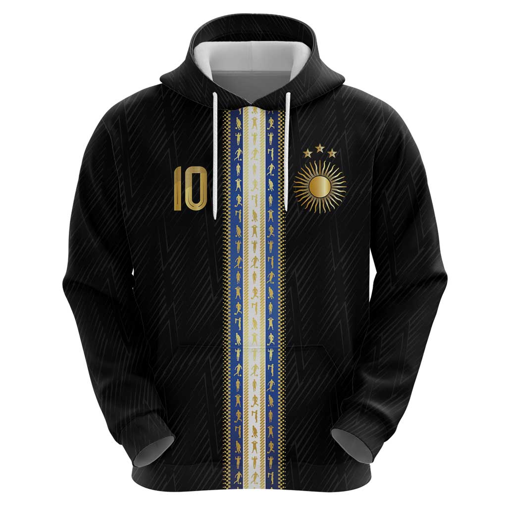Argentina Football Hoodie GOAT-Pride of La Albiceleste LT03