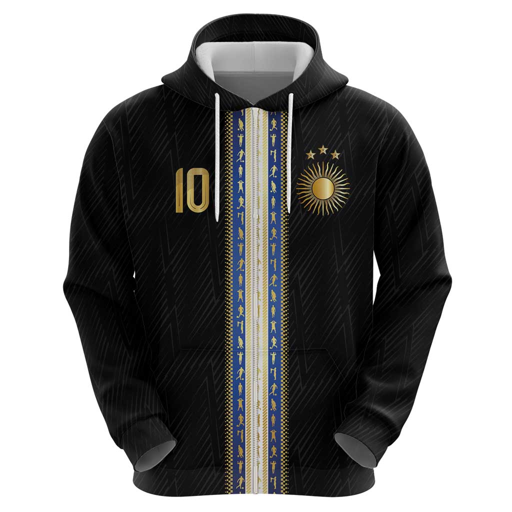 Argentina Football Hoodie GOAT-Pride of La Albiceleste LT03