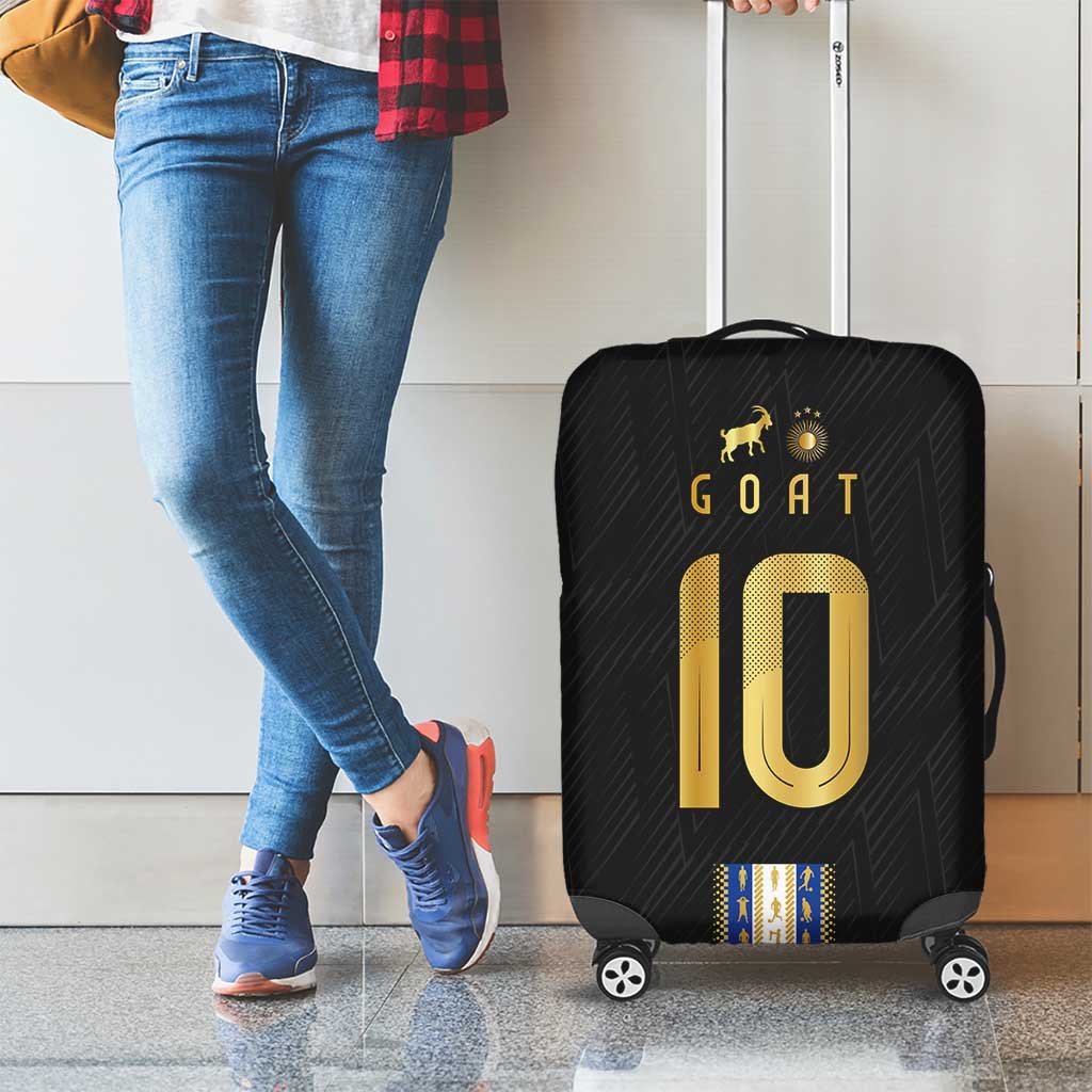 Argentina Football Luggage Cover GOAT-Pride of La Albiceleste LT03