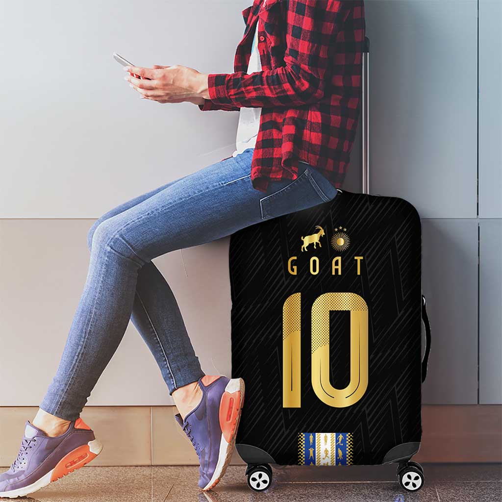 Argentina Football Luggage Cover GOAT-Pride of La Albiceleste LT03