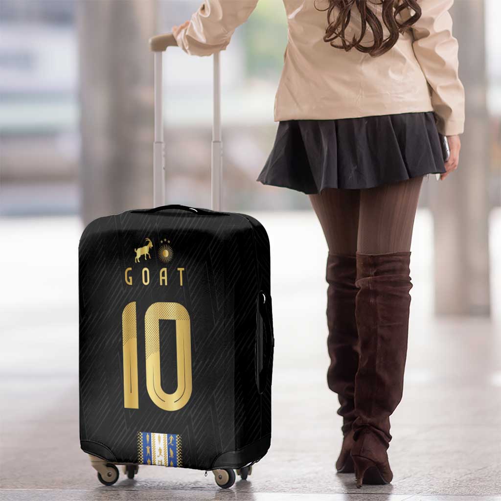 Argentina Football Luggage Cover GOAT-Pride of La Albiceleste LT03