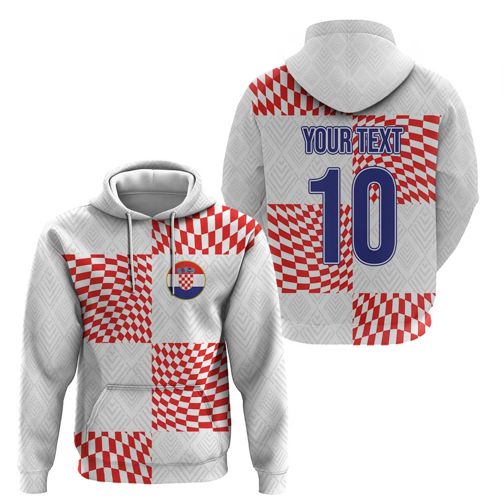 Custom Croatia Football Champion 2024 Hoodie LT03