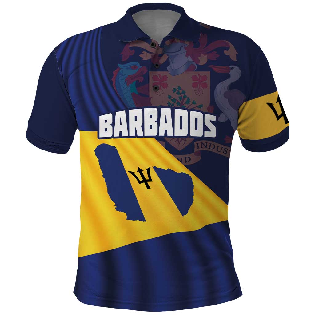 Barbados Independence Day Polo Shirt National Flag Design LT03