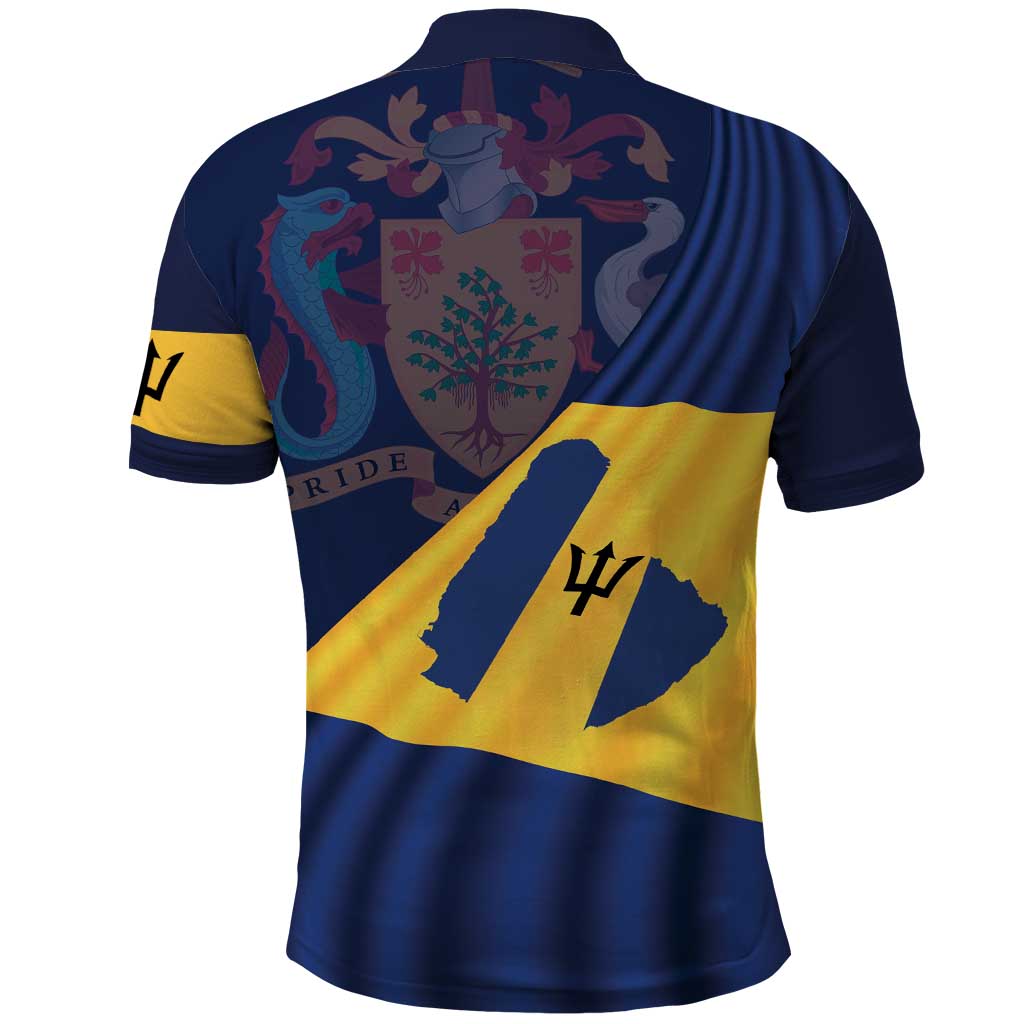 Barbados Independence Day Polo Shirt National Flag Design LT03