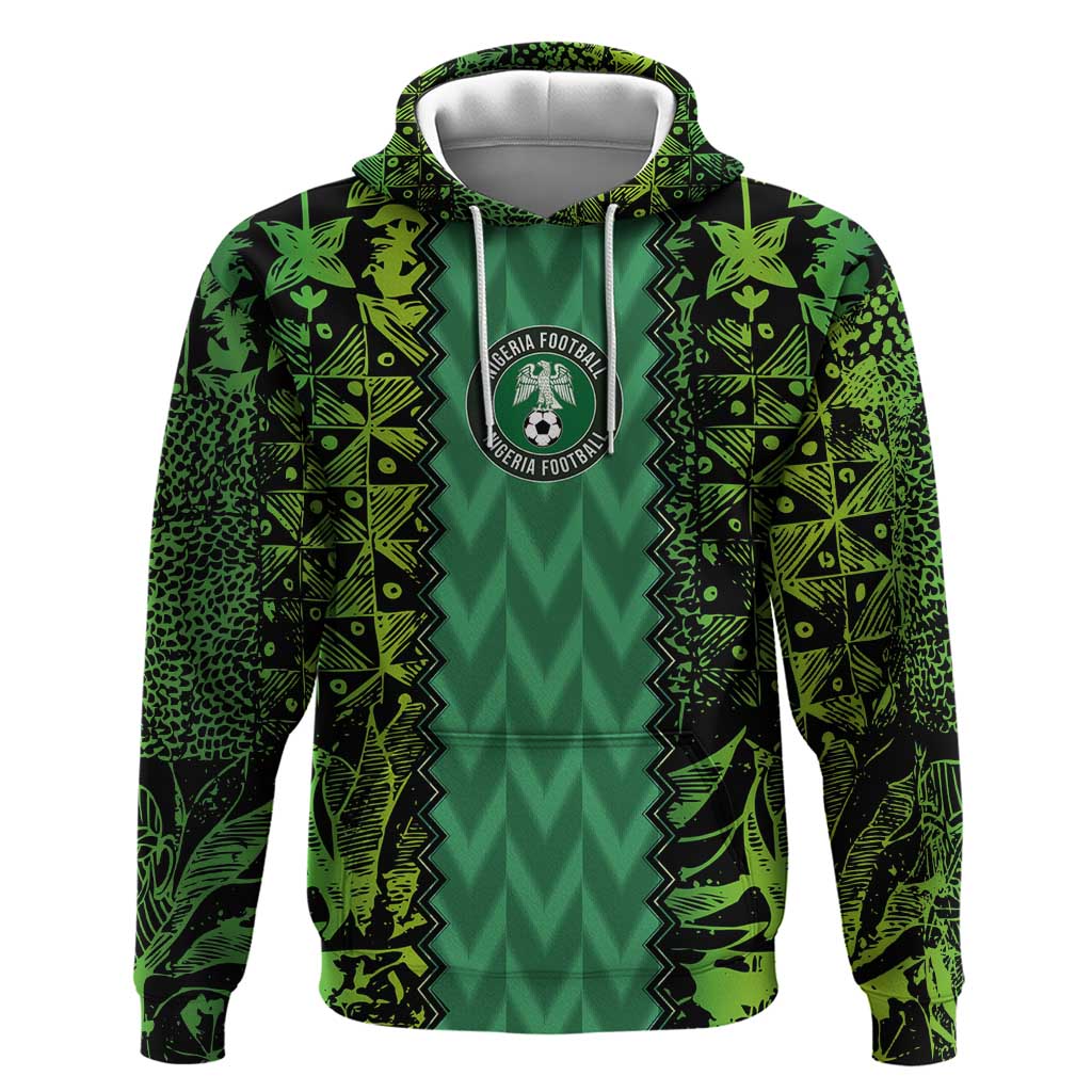Custom Nigeria Football Champion 2024 Hoodie LT03