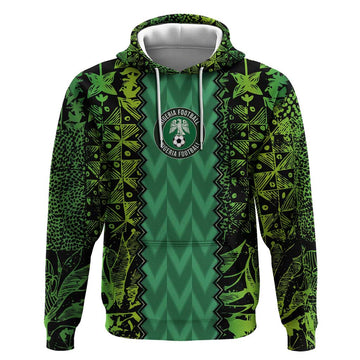 Custom Nigeria Football Champion 2024 Hoodie LT03