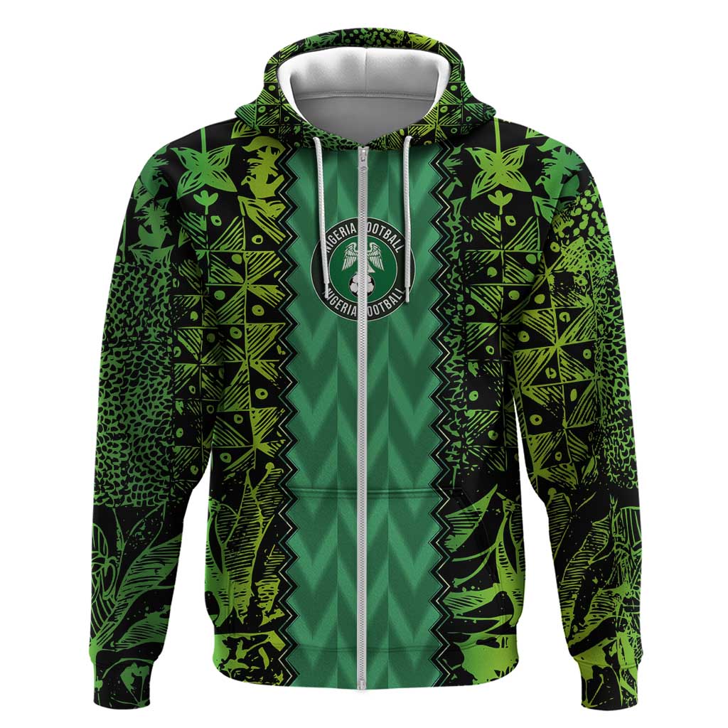 Custom Nigeria Football Champion 2024 Hoodie LT03