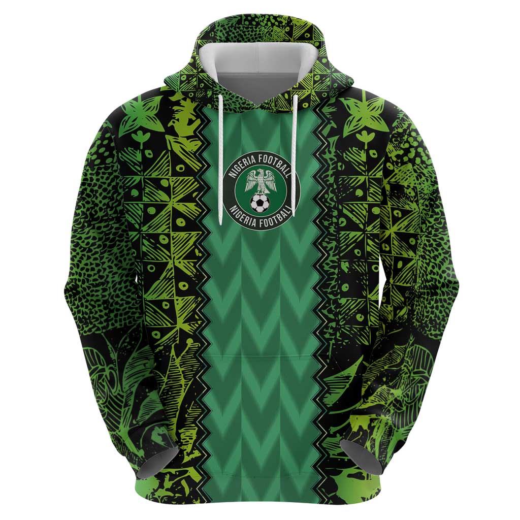 Custom Nigeria Football Champion 2024 Hoodie LT03