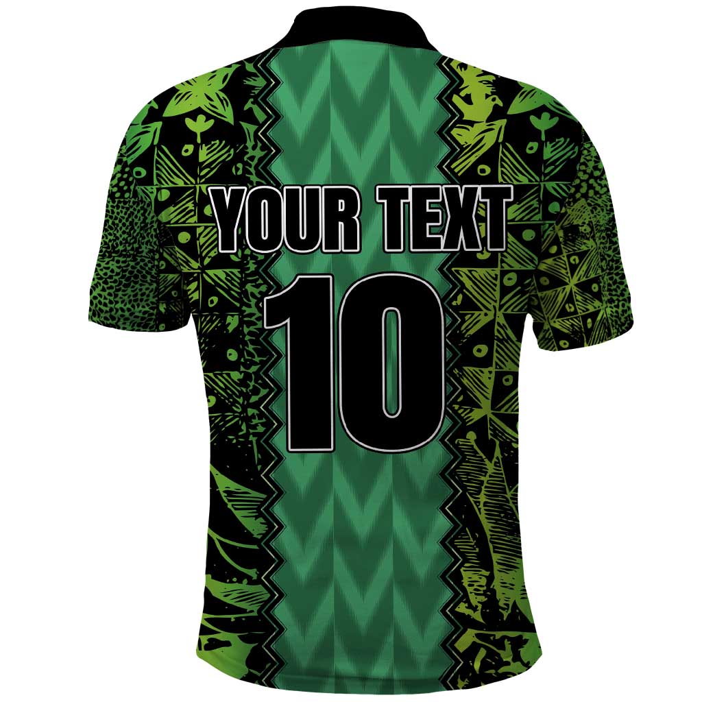 Custom Nigeria Football Champion 2024 Polo Shirt LT03