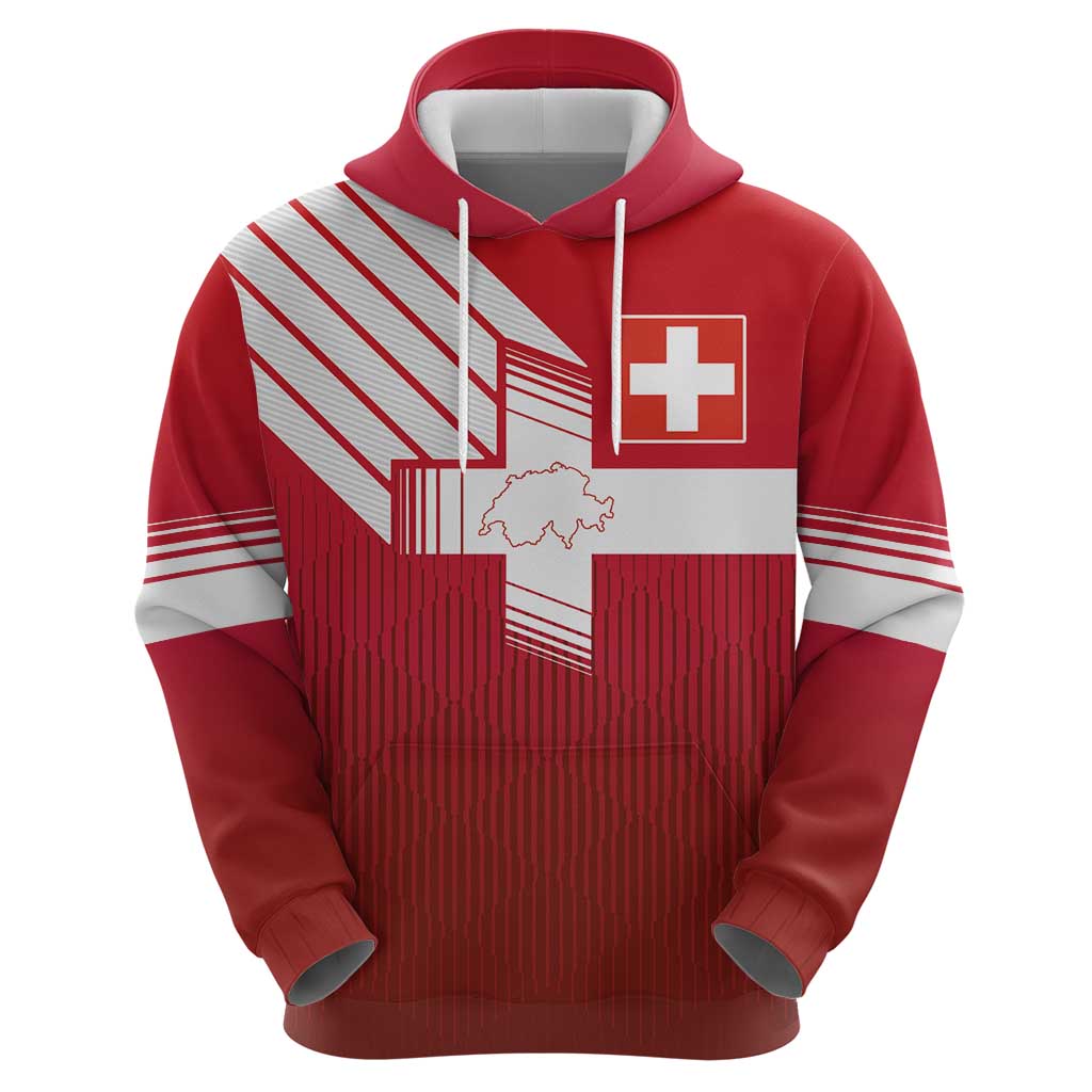 Custom Swiss Football Jersey for The Champions Hoodie LT03