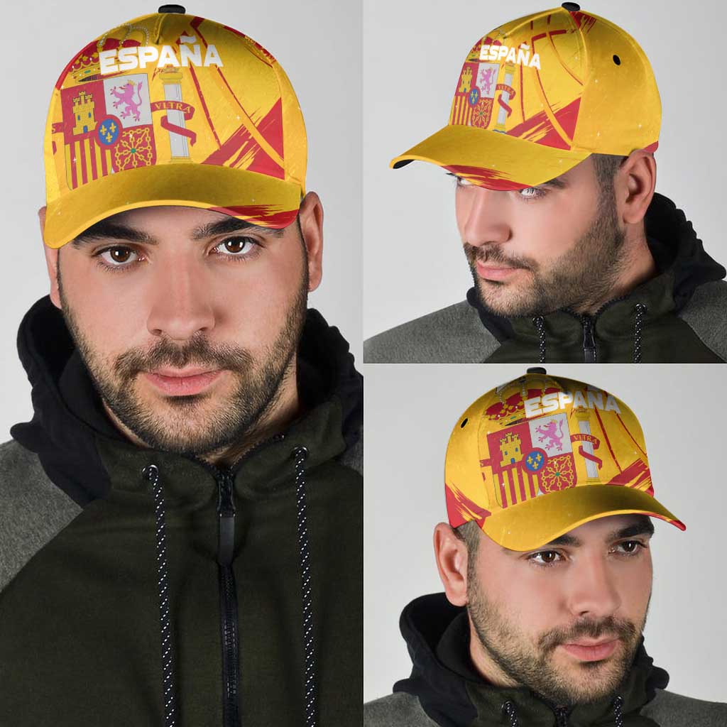 Basketball Fan Jersey Spanish Classic Cap Royal Seal of España LT03