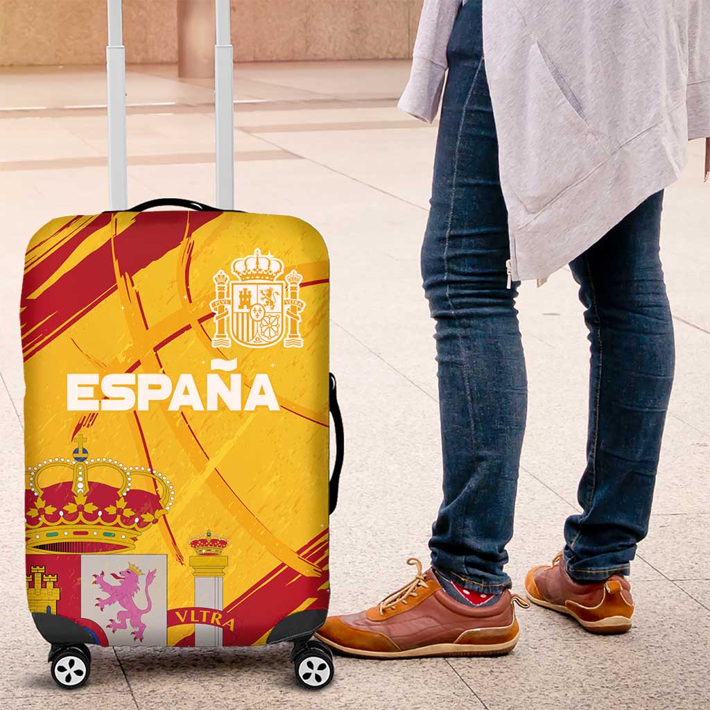 Basketball Fan Jersey Spanish Luggage Cover Royal Seal of España LT03