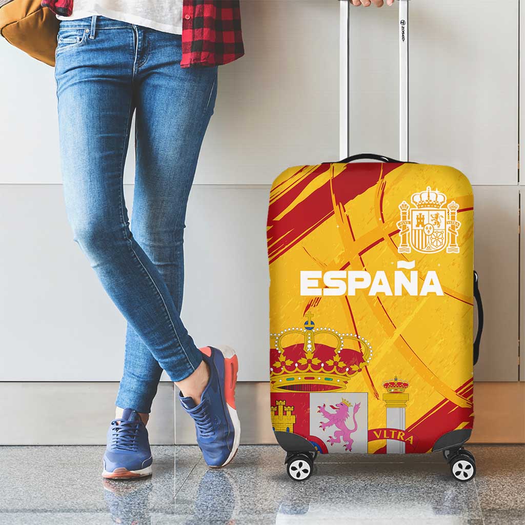 Basketball Fan Jersey Spanish Luggage Cover Royal Seal of España LT03