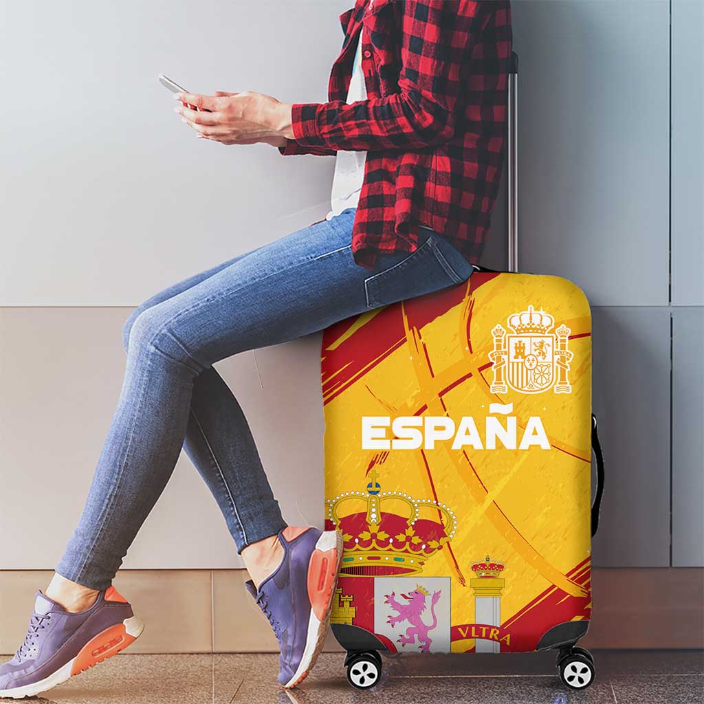 Basketball Fan Jersey Spanish Luggage Cover Royal Seal of España LT03