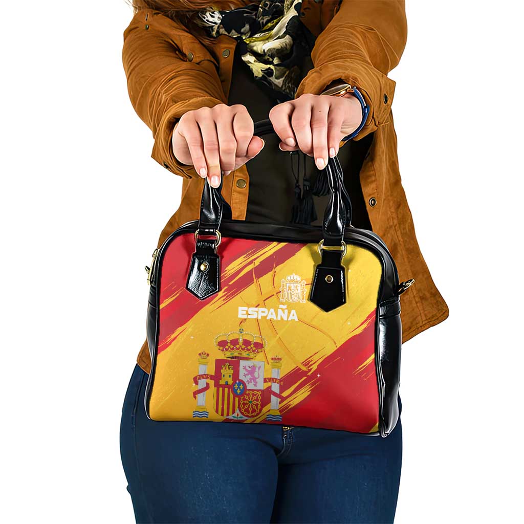 Basketball Fan Jersey Spanish Shoulder Handbag Royal Seal of España LT03