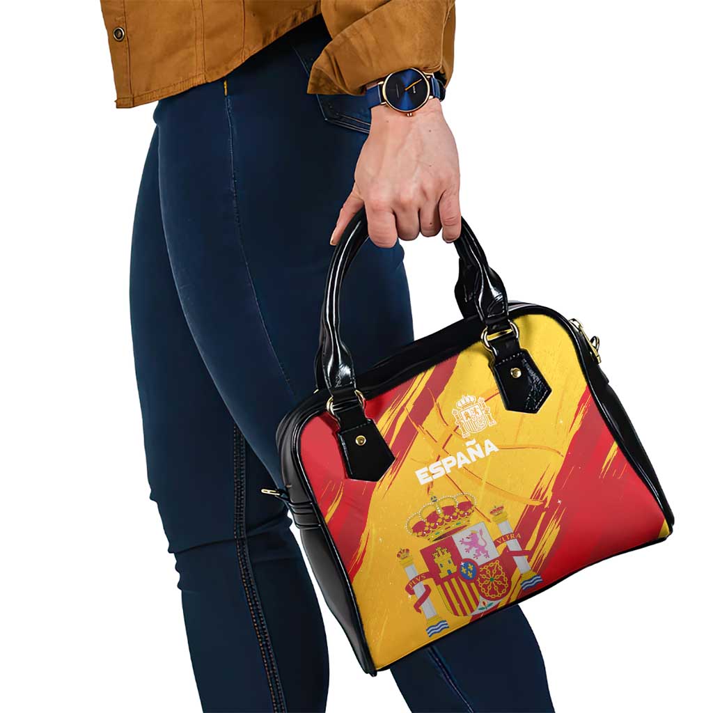 Basketball Fan Jersey Spanish Shoulder Handbag Royal Seal of España LT03
