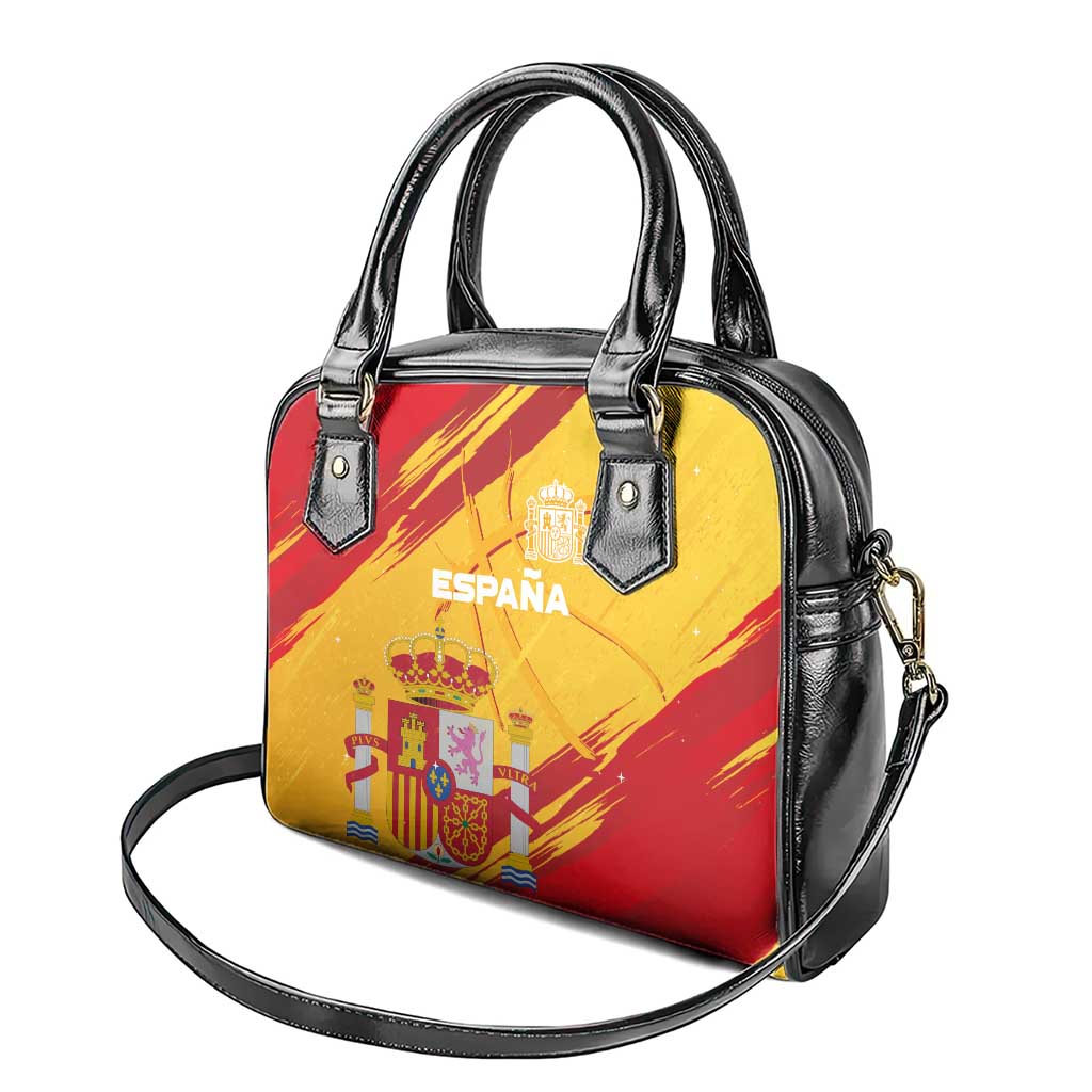 Basketball Fan Jersey Spanish Shoulder Handbag Royal Seal of España LT03