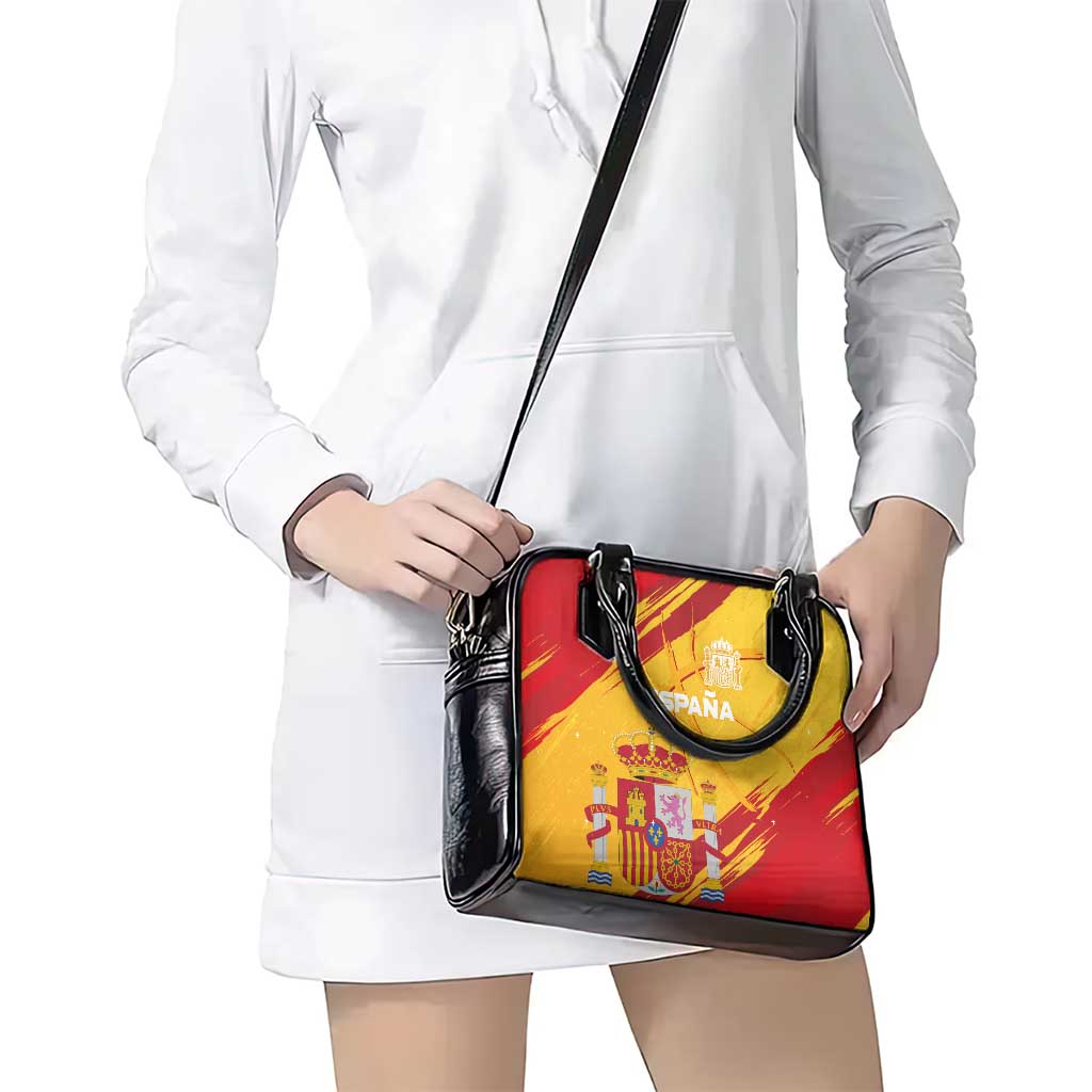 Basketball Fan Jersey Spanish Shoulder Handbag Royal Seal of España LT03