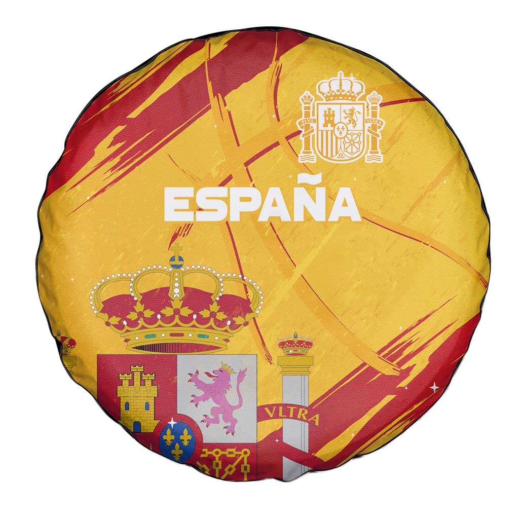 Basketball Fan Jersey Spanish Spare Tire Cover Royal Seal of España LT03
