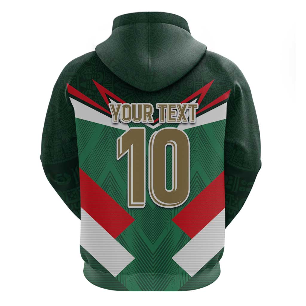 Custom Mexico Football Hoodie El Tricolor 2024 LT03